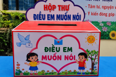 PHÁT HUY MÔ HÌNH “HỘP THƯ ĐIỀU EM MUỐN NÓI” NĂM HỌC 2025 – 2026