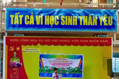 🎓 TRƯỜNG TIỂU HỌC VĨNH PHONG 2 PHÁT ĐỘNG TUẦN LỄ HỌC TẬP SUỐT ĐỜI NĂM 2025 – 2026