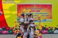 LIÊN ĐỘI TỔ CHỨC NGÀY HỘI THIẾU NHI VUI KHỎE GẮN LỄ KẾT NẠP ĐỘI CHÀO MỪNG 95 NĂM NGÀY THÀNH LẬP ĐOÀN TNCS HỒ CHÍ MINH