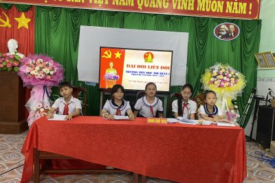 LIÊN ĐỘI TRIỂN KHAI ĐỀ ÁN”ĐOÀN THANH NIÊN CỘNG SẢN HỒ CHÍ MINH THÚC ĐẨY QUYỀN THAM GIA CỦA TRẺ EM VÀO CÁC VẤN ĐỀ TRẺ EM GIAI ĐOẠN 2023-2027″