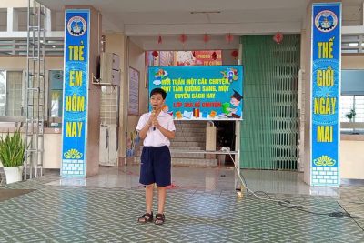 LIÊN ĐỘI PHÁT ĐỘNG CHUYÊN ĐỀ MỖI TUẦN MỘT CÂU CHUYỆN ĐẸP, MỘT CUỐN SÁCH HAY, MỘT TẤM GƯƠNG SÁNG