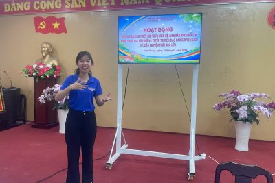 HỘI NGHỊ TRIỂN KHAI ĐỀ ÁN ĐOÀN TNCS HỒ CHÍ MINH THAM GIA LƯU GIỮ VÀ TUYÊN TRUYỀN CAC CÂU CHUYỆN LỊCH SỬ